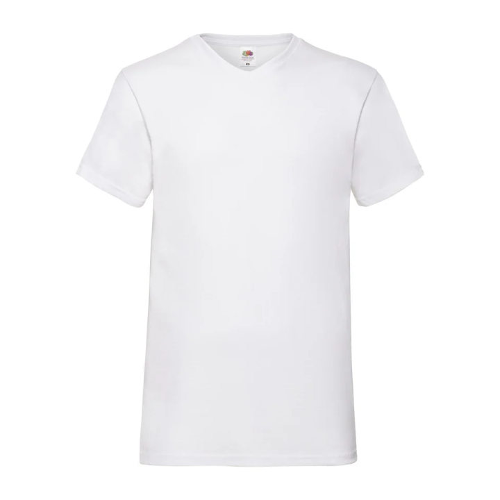 FR610660 T-shirt valueweight uomo collo a "V"