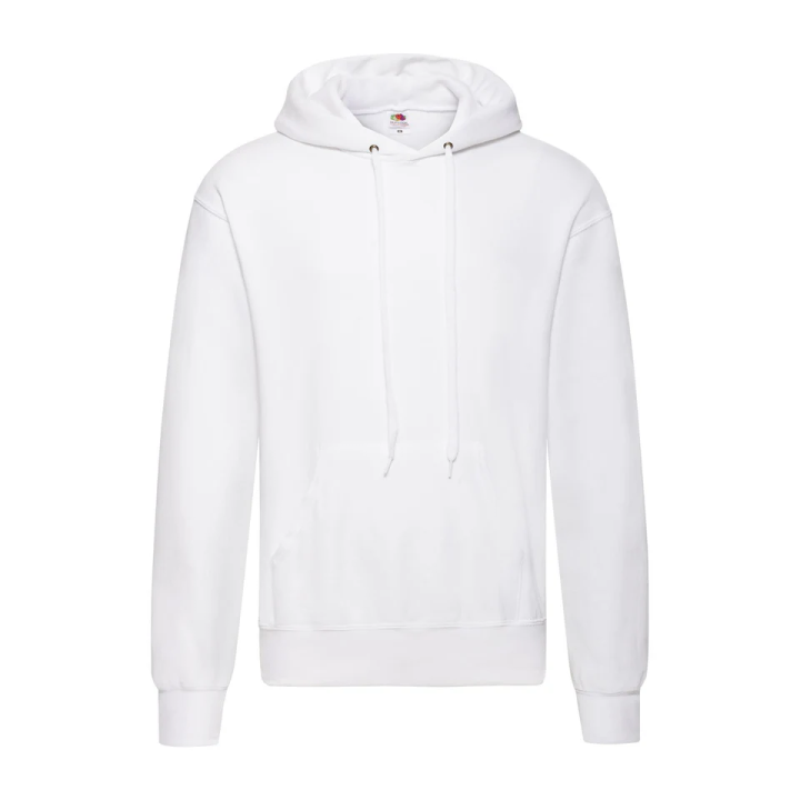 FR622080 Felpa hooded uomo con cappuccio foderato in tessuto