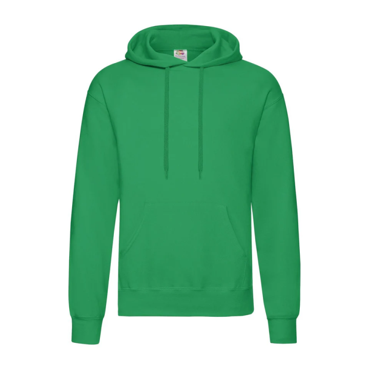 FR622080 Felpa hooded uomo con cappuccio foderato in tessuto