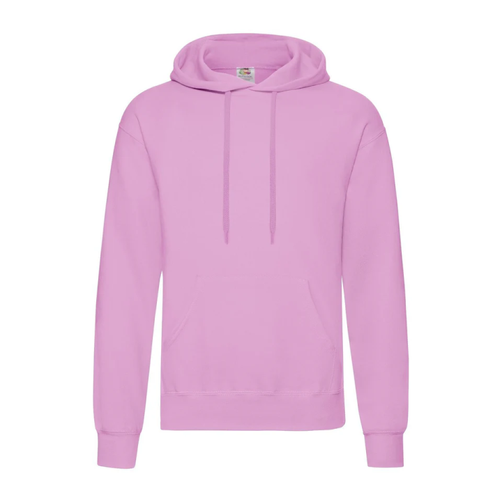FR622080 Felpa hooded uomo con cappuccio foderato in tessuto