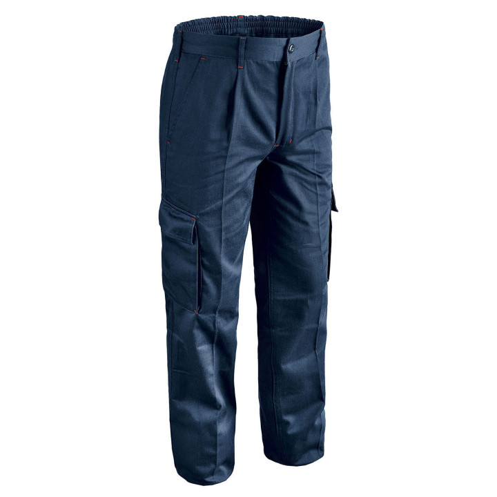 S-ENERGY-WINTER - Pantalone twill pesante multitasche da lavoro