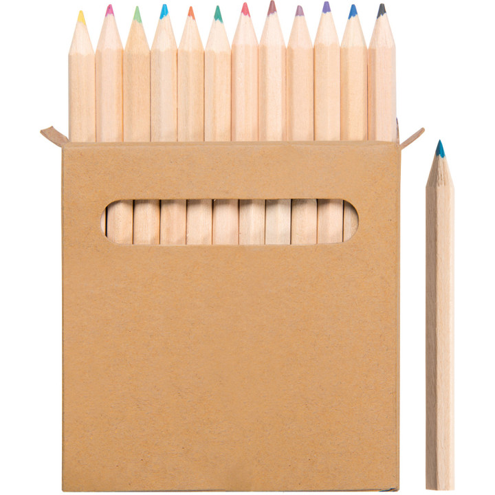 PD540 Leonardo - Set 12 mini pastelli pretemperati
